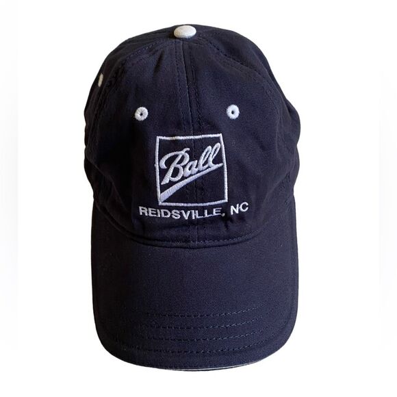 OTTO Ball Reidsville, NC Baseball Hat Cap Navy Blue Adjustable One Size Adult - Picture 1 of 10